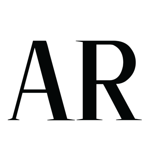 a black and white logo