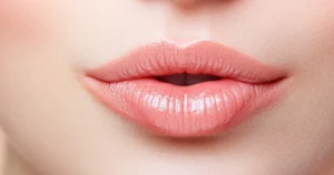 Close-up of full, youthful lips after Lip Lift Surgery in Melbourne, FL